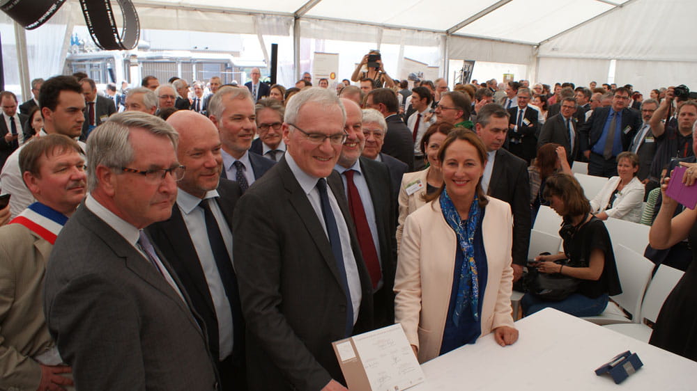 Ségolène Royal inaugurates the first deep geothermal power plant for industrial Ségolène Royal inaugurates the first deep geothermal power plant for industrial
